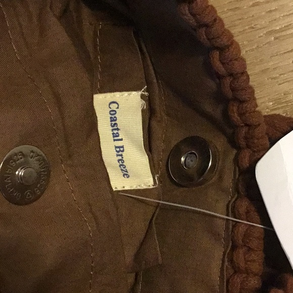 Boho -Coastal Breeze Crochet Bag with Fring… Brown - Picture 4 of 6